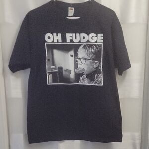 Fruit of the Loom Black HD Cotton T-Shirt